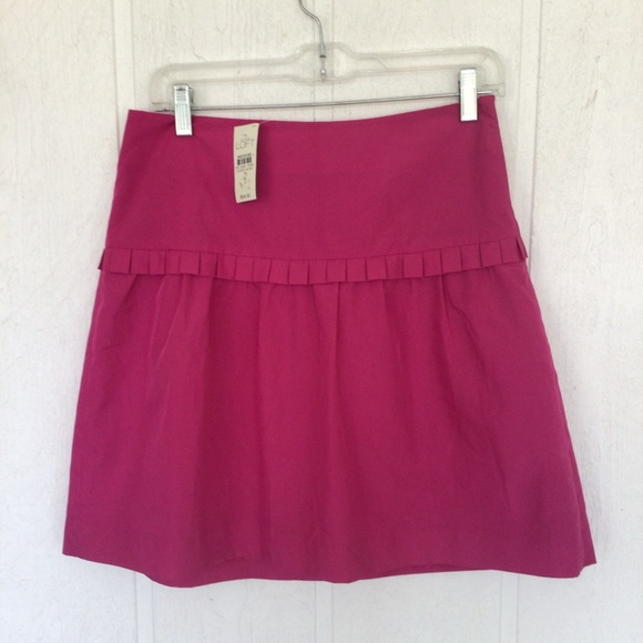 LOFT MAGENTA PINK SKIRT SIZE 2 NWT - Picture 2 of 12